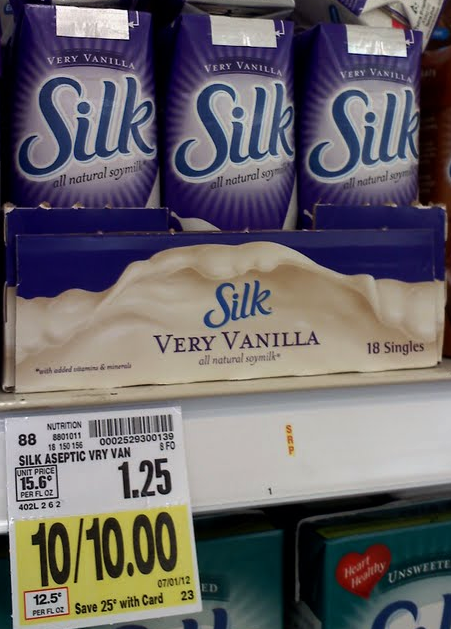 Free Silk Milk Singles at Kroger
