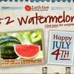 Whole Watermelons Only $2 at Earth Fare