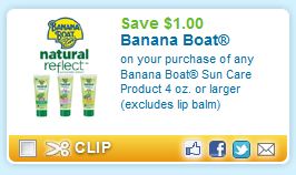 Banana Boat Coupon