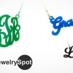 Custom Acrylic Monogram and Name Necklaces from $25