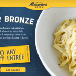 Macaroni Grill Printable Coupon: $5 Off ANY Entree!