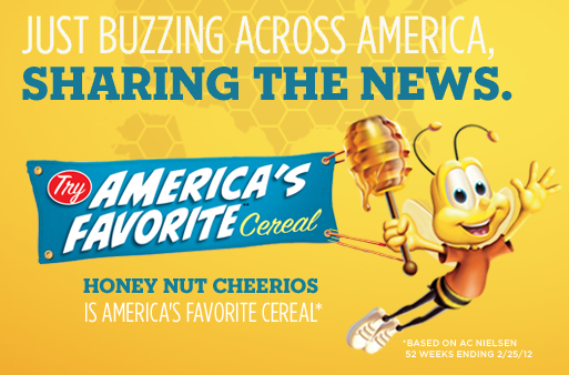 Free Sample of Honey Nut Cheerios