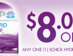 *HOT* $8/1 Schick Hydro Printable Coupon!