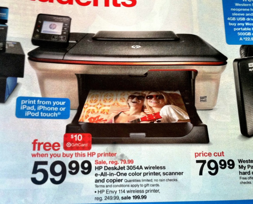 Target HP Printer Deal