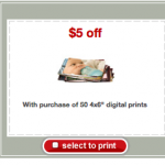 50 FREE Photo Prints at Target