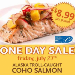 Whole Foods: Wild Alaskan Salmon Sale **Today Only!