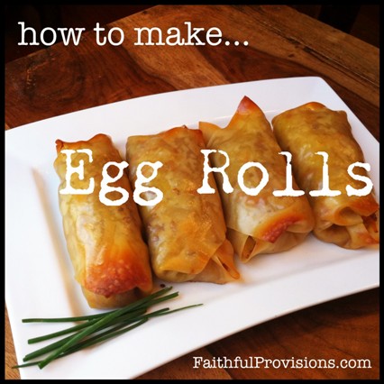How to Make Egg Rolls