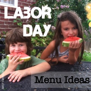 Labor Day Weekend: Meal Plans and Favorite Recipes