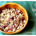 Tangy Quinoa Salad Recipe with Cranberries