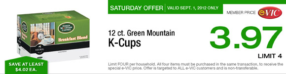 Keurig K-Cups Deal at Harris Teeter