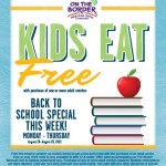 Kids Eat Free at On the Border August 20-23