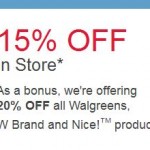 Walgreens Friends and Family Event | Save 15-20% Off Your Purchase (8/29 Only)
