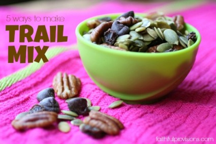 5 Ways to Make Trail Mix