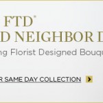Free FTD Flowers on Good Neighbor Day (Today Only!)