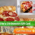 *HOT* $10 Domino’s Pizza Gift Card