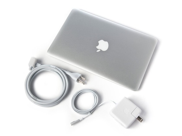 Apple MacBook Air with accessories