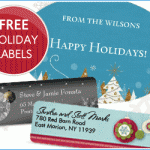 FREE Holiday Labels from Vistaprint