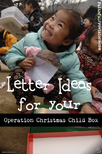 Simply Shoeboxes: Example of What to Pack in an OCC Shoebox for 10