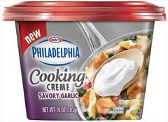 Philadelphia Cooking Creme Savory Garlic