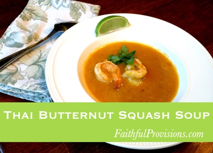 Thai Butternut Squash Soup