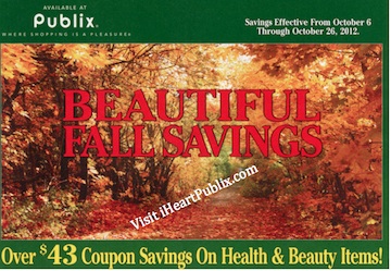 Publix Green Advantage Flyer Beautiful Fall Savings