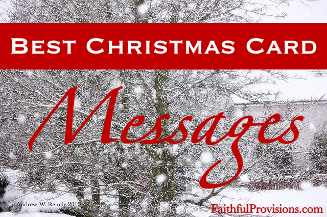 religious christmas greeting card messages