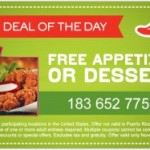 Chili’s Daily Holiday Deals: Free Appetizer or Dessert (Today, 11/23)