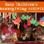 Thanksgiving Printable Activity