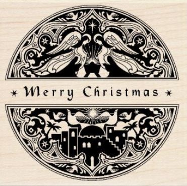 Handmade Christmas Cards with Stamps