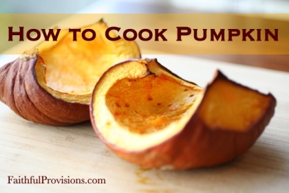 How to Cook Pumpkin