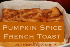 Pumpkin Spice French Toast