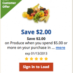 Save $2 on Produce at Kroger