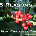 5 Reasons to Send Christmas Cards