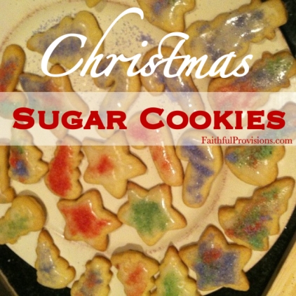 Christmas Sugar Cookie Recipe