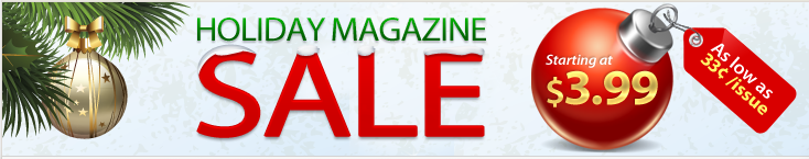 Holiday Magazine Sale
