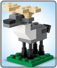 Free Reindeer Mini Model at LEGO Stores