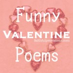 5 Funny Valentine Poems
