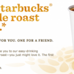 FREE Tall Cup of Starbucks Blond or Vanilla Blond Roast