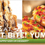 Free Appetizer or Dessert at Chili’s