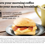 Starbucks Coupon: Save $1 Off Any Breakfast Sandwich