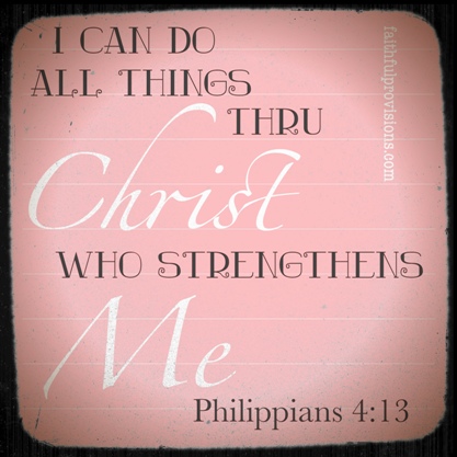 All Things Through Christ