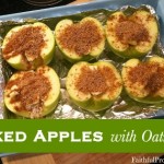 Baked Apples with Oatmeal