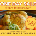 Whole Foods: Organic Whole Chicken Sale (Today Only!)