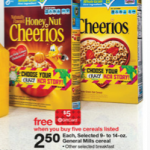 Target: 5 Boxes of General Mills Cereal Only $0.10 Each!