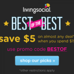 Living Social: Save $5 Off $15 Purchase!