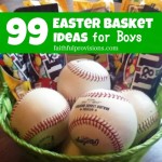 99 Easter Basket Ideas for Boys