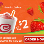 Printable Coupon: Any 16oz Smoothie at Jamba Juice Only $2!