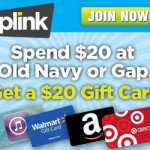 FREE $20 Gift Card For iTunes, Amazon, Target or Other Store With GAP or Old Navy Purchase!