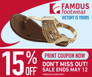 Famous Footwear Coupon: 15% Off Printable Coupon - Faithful Provisions
