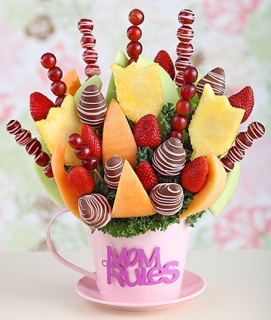 fruit edible mother arrangements bouquet flower delivery flowers gifts bouquets arrangement ms mothers deal gift worth crafting bouquett yummy creations